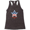 independence day 4th july star america american flag Racerback Tank