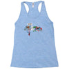 and that how i saved the world Racerback Tank