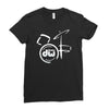 dw drum Ladies Fitted T-Shirt