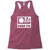 wm 74retro deutschland Racerback Tank