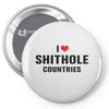 I Love Shithole Countries Pin-back button