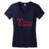 pizza Women's V-Neck T-Shirt