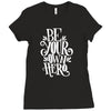 be your own hero Ladies Fitted T-Shirt