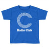 Radio Club Toddler T-shirt