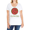 flowers Ladies Curvy T-Shirt