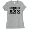 nothing but strikes t shirt funny bowling tee pba sports cool Ladies Fitted T-Shirt