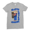 sloth loves chunk Ladies Fitted T-Shirt