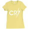 ronaldo football cool Ladies Fitted T-Shirt