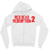 red dead redemption 2r Zipper Hoodie