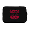 casual friday Laptop sleeve