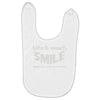 life short smile advice wisdom Baby Bibs