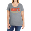 mom's friendly robot company Ladies Curvy T-Shirt