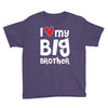 I Love My Big Brother Youth Tee
