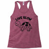 live slow Racerback Tank
