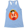 monkey d. luffy Racerback Tank