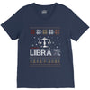 santa libra christmas ugly t shirts V-Neck Tee