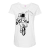 astronaut Maternity Scoop Neck T-shirt