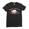 November Peeking Out Asian Baby Boy Ladies Fitted T-Shirt