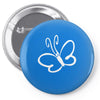 butterfly sticker vinyl Pin-back button