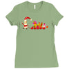 when xmas Ladies Fitted T-Shirt