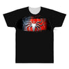 Spiderman Brush Logo All Over Men's T-shirt