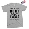 i have two titles aunt and dogmom and i rock them both Exclusive T-shirt