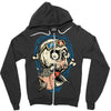 skull movie Zipper Hoodie