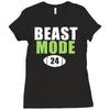 beast mode marshawn lynch seattle seahawks Ladies Fitted T-Shirt