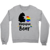 mama bear gay pride Crewneck Sweatshirt