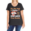 not just a hobby Ladies Curvy T-Shirt