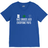 gas, grass or ass everyone pays V-Neck Tee