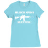 details about  black guns matter Ladies Fitted T-Shirt