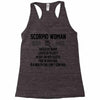 Scorpio Woman Racerback Tank