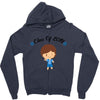 class o f 2019 cool boy Zipper Hoodie
