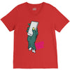 modern zombie V-Neck Tee