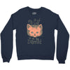 my cat is on the internet Crewneck Sweatshirt