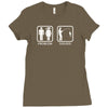 fishing   problem solved Ladies Fitted T-Shirt