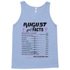 August Girl Facts Virgo Tank Top