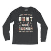 i have two titles aunt and dogmom and i rock them both with roses Long Sleeve Shirts