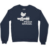 peace and music Crewneck Sweatshirt