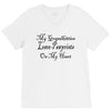 grandkitties pawprints V-Neck Tee