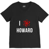 i heart howard V-Neck Tee
