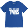 real men make twins (2) V-Neck Tee