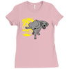 make your mark dog Ladies Fitted T-Shirt