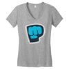 pewdiepie the blue brofist Women's V-Neck T-Shirt