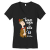 the mad man in the box Women's V-Neck T-Shirt