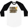 beer pong 3/4 Sleeve Shirt