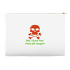 halloween pickup line Accessory Pouches