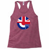 mod union jack, ideal gift, birthday present Racerback Tank