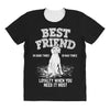 Best Friend  Beagle All Over Women's T-shirt